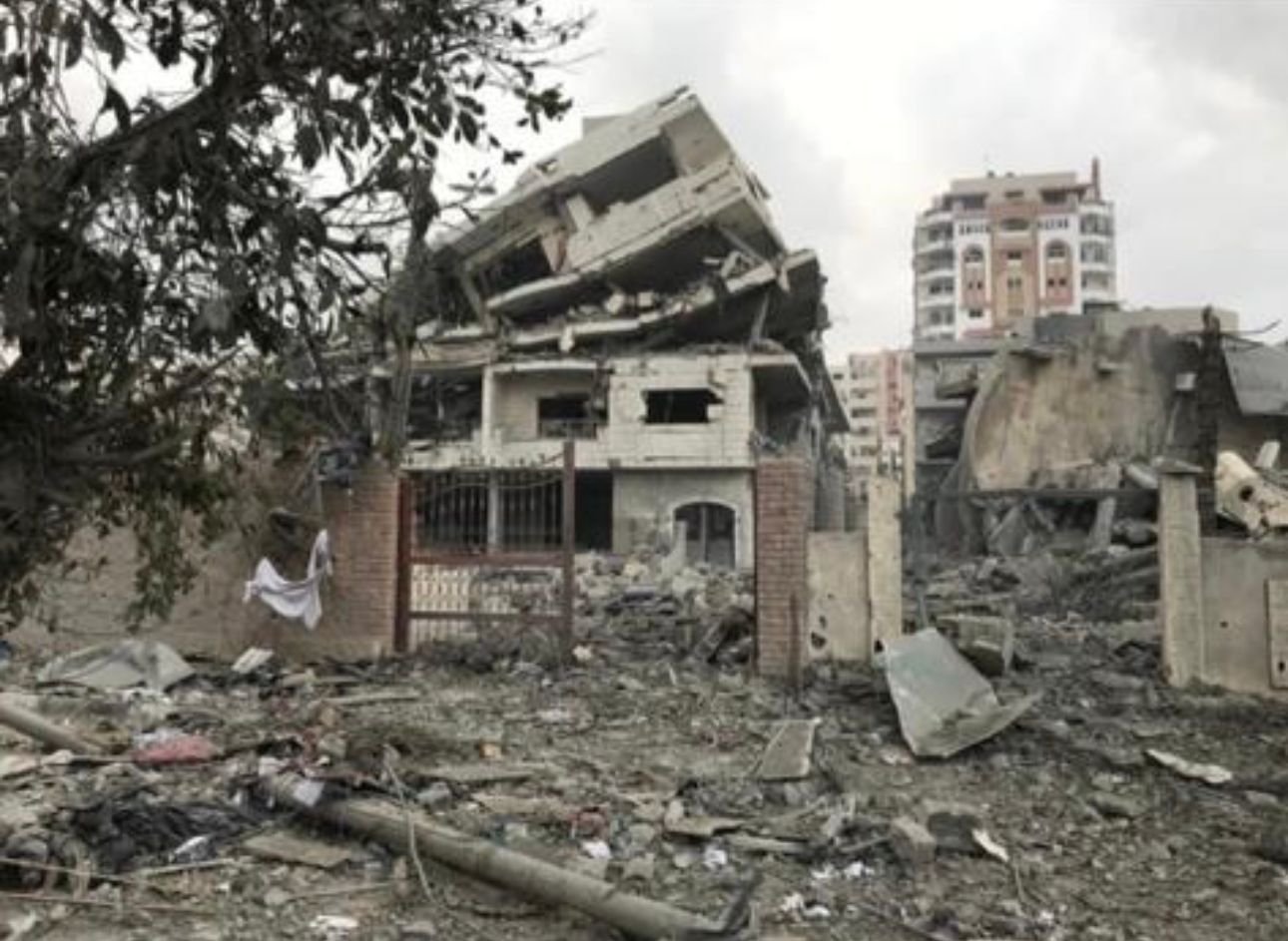 Gaza office destroyed.jpg